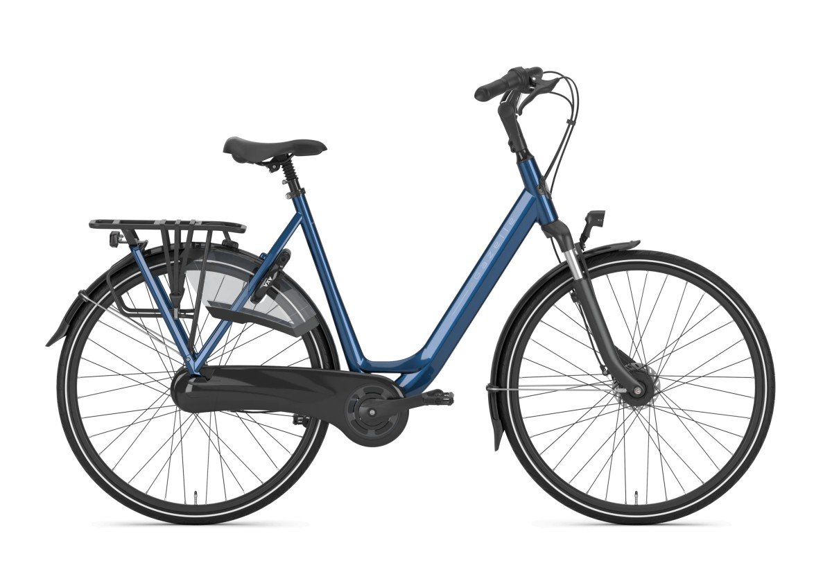 GAZELLE Orange C7+ DAMES Mallard Blue Glans 53cm 2025 (8717231002759)