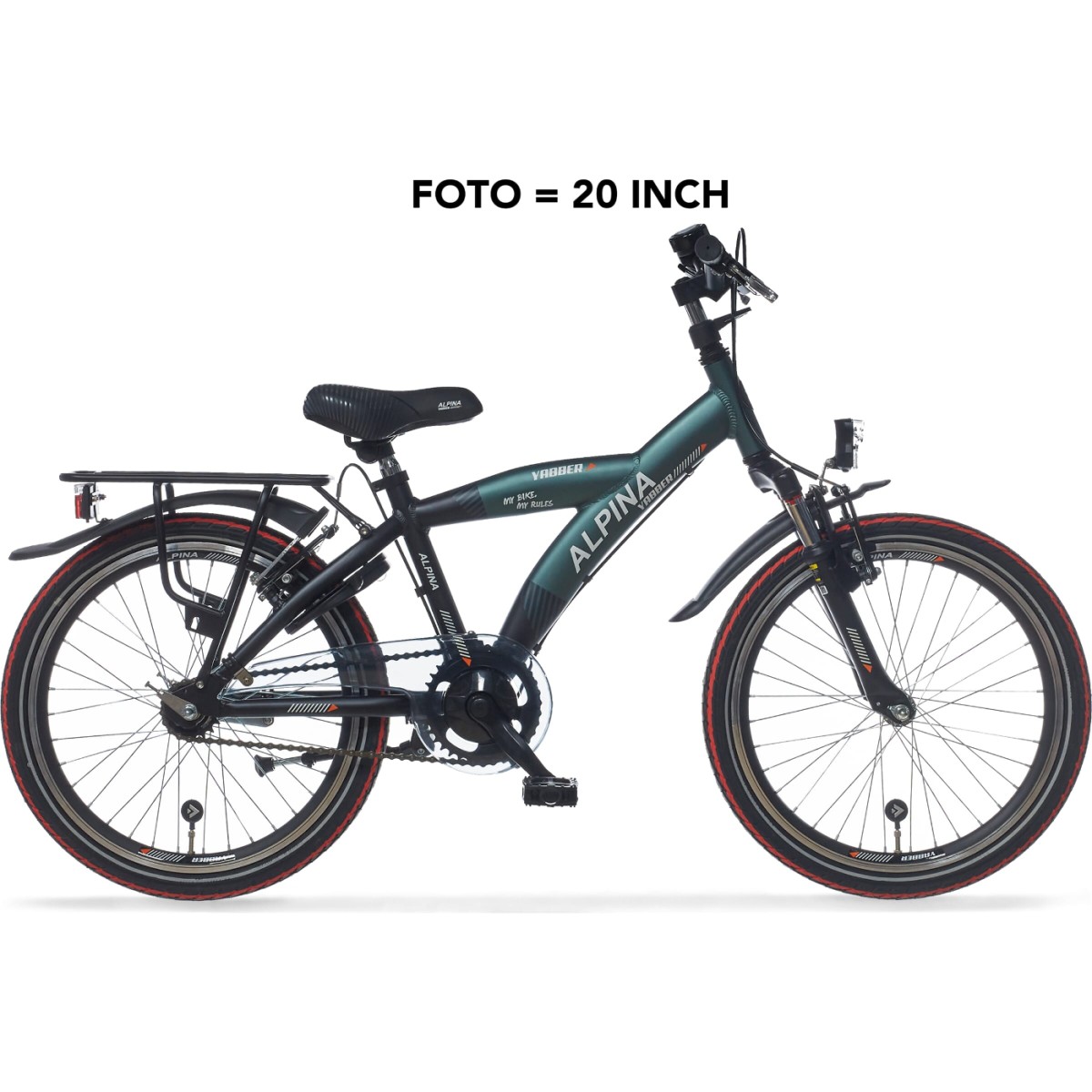 ALPINA Fiets Alpina Yabber J16, Groen (8719461051477)