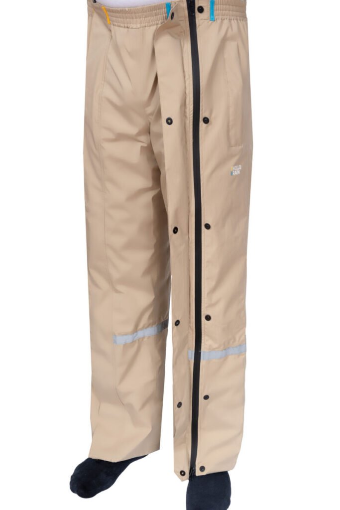 Hello Rain Premium Regenbroek Beige (2181007288467)
