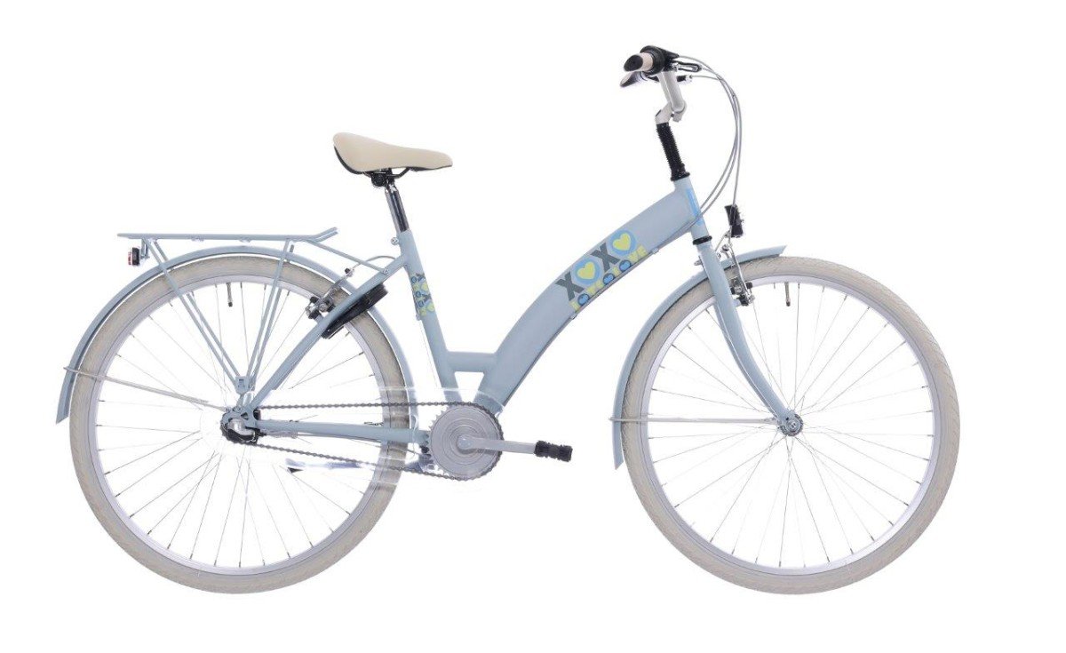 BIKEFUN KIDS Lots of Love 26 Meisjes Blauw 26" 42cm 2025 (8716637050821)