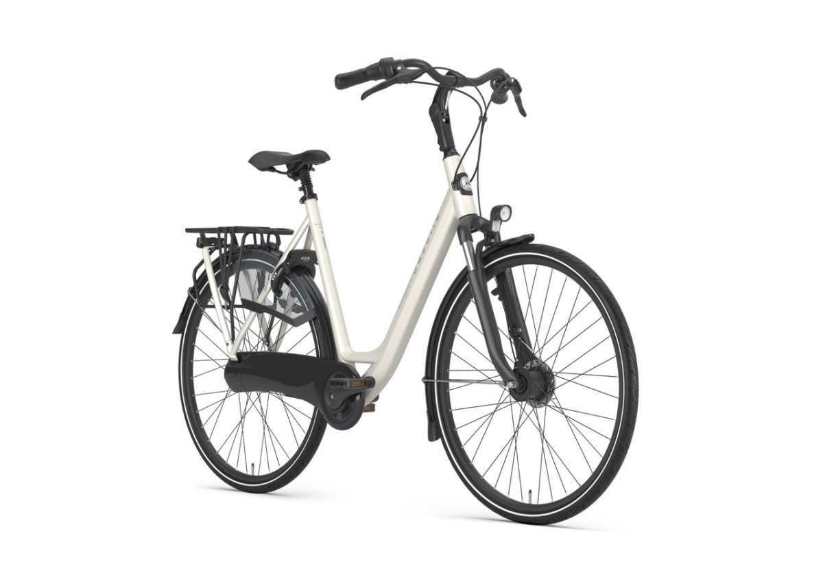 GAZELLE Orange C7+ DAMES Ivory White Glans 53cm 2025 (8717231002841)