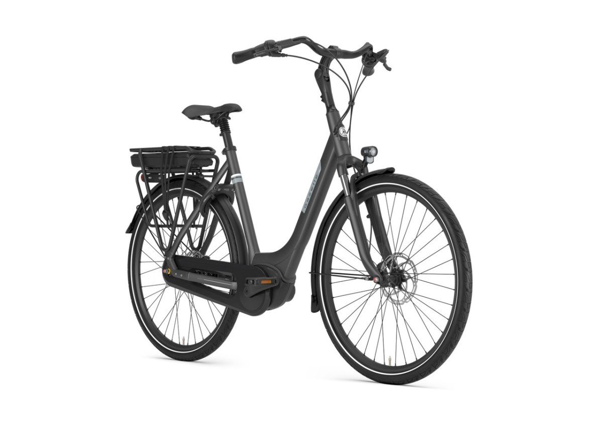 GAZELLE Paris C7+ DAMES Anthracite Grey Mat 53cm 2024 (8717231365908)