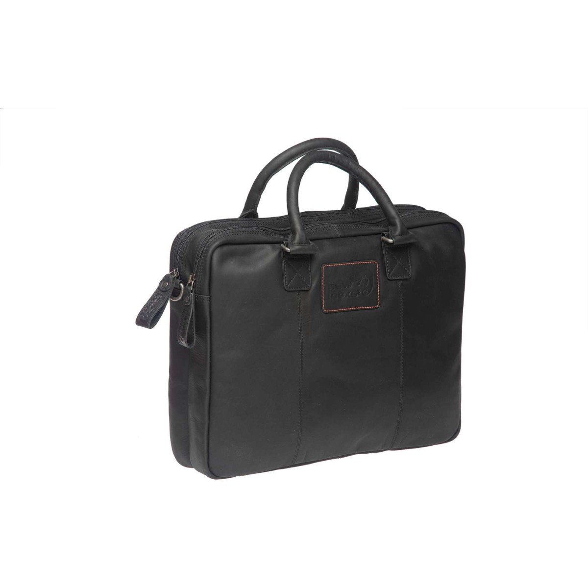Tas New looxs santos leer zwart (8714827166505)