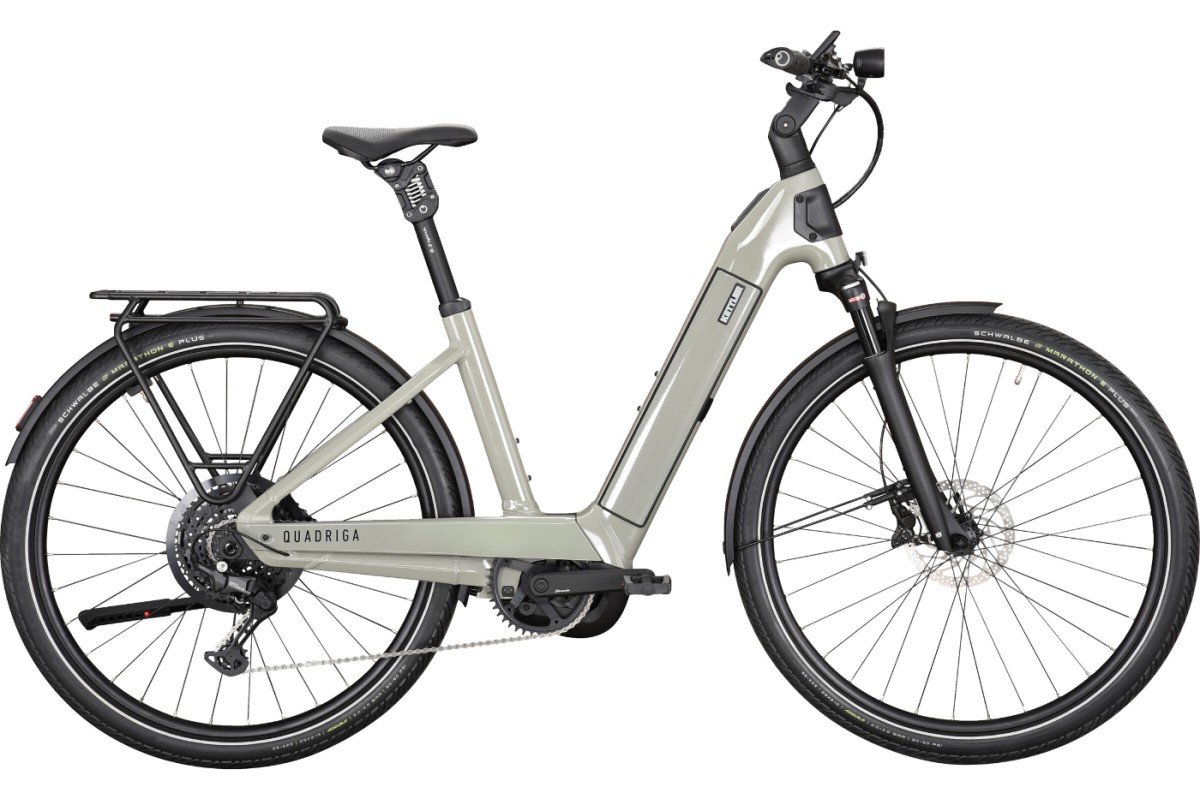 Kettler QUADRIGA CX10 800Wh Lage instap Gentlemen's Grey 28 Inch 48cm M 2026 (4251238587788)