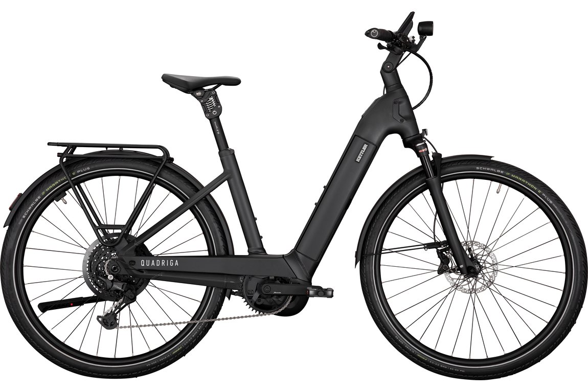 Kettler QUADRIGA CX10 (800wh) Lage instap Black Matt 28 Inch 48cm m 2026 (4251238584848)