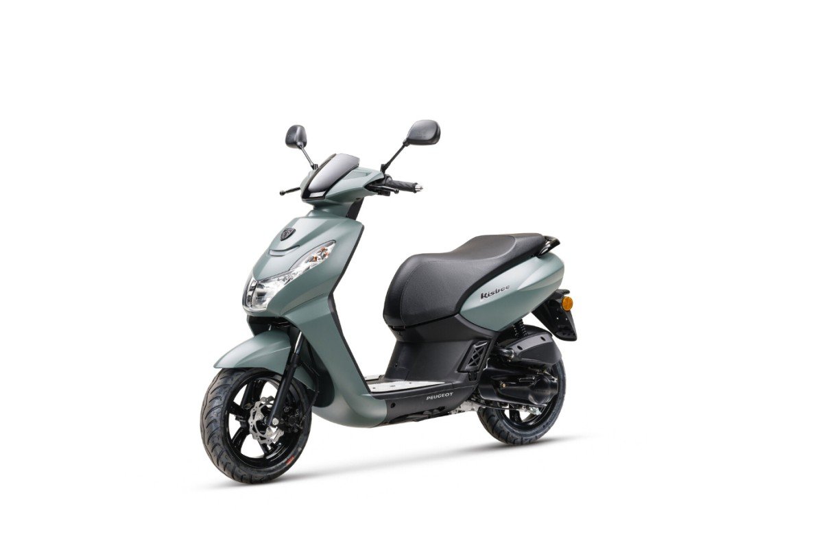 Peugeot Kisbee S Shadow 1-cilinder, 4-takt, luchtgekoeld, injectie Adventure Green 2026 (F.102492)