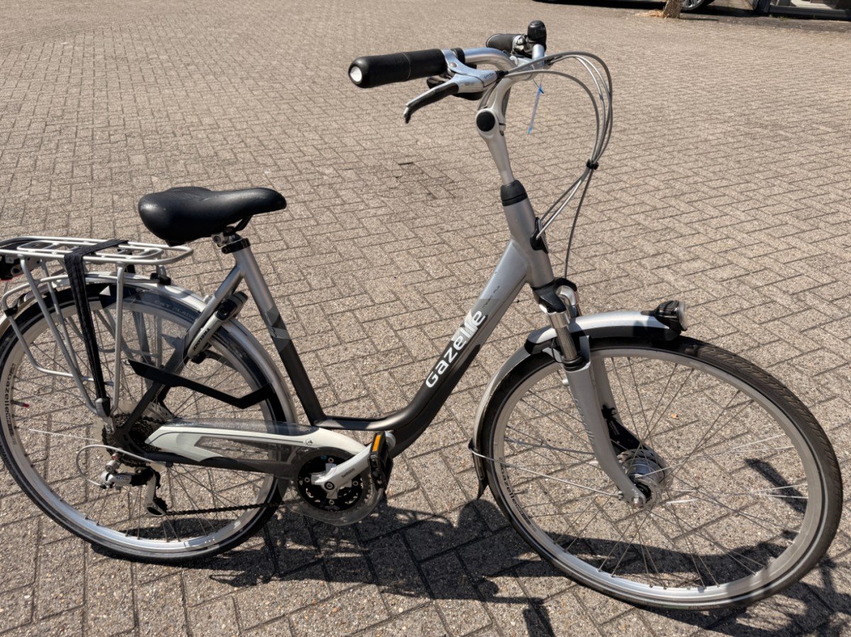 Gazelle Medeo Plus Dames Zilver 53cm 2015 (F.104400)