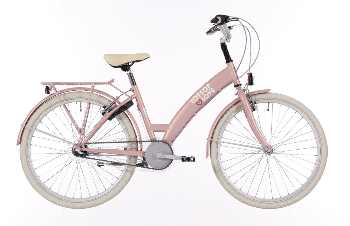 Bike Fun Lots Of Love 24 Meisjes Mahogany Roze 2026 (8592842222440)