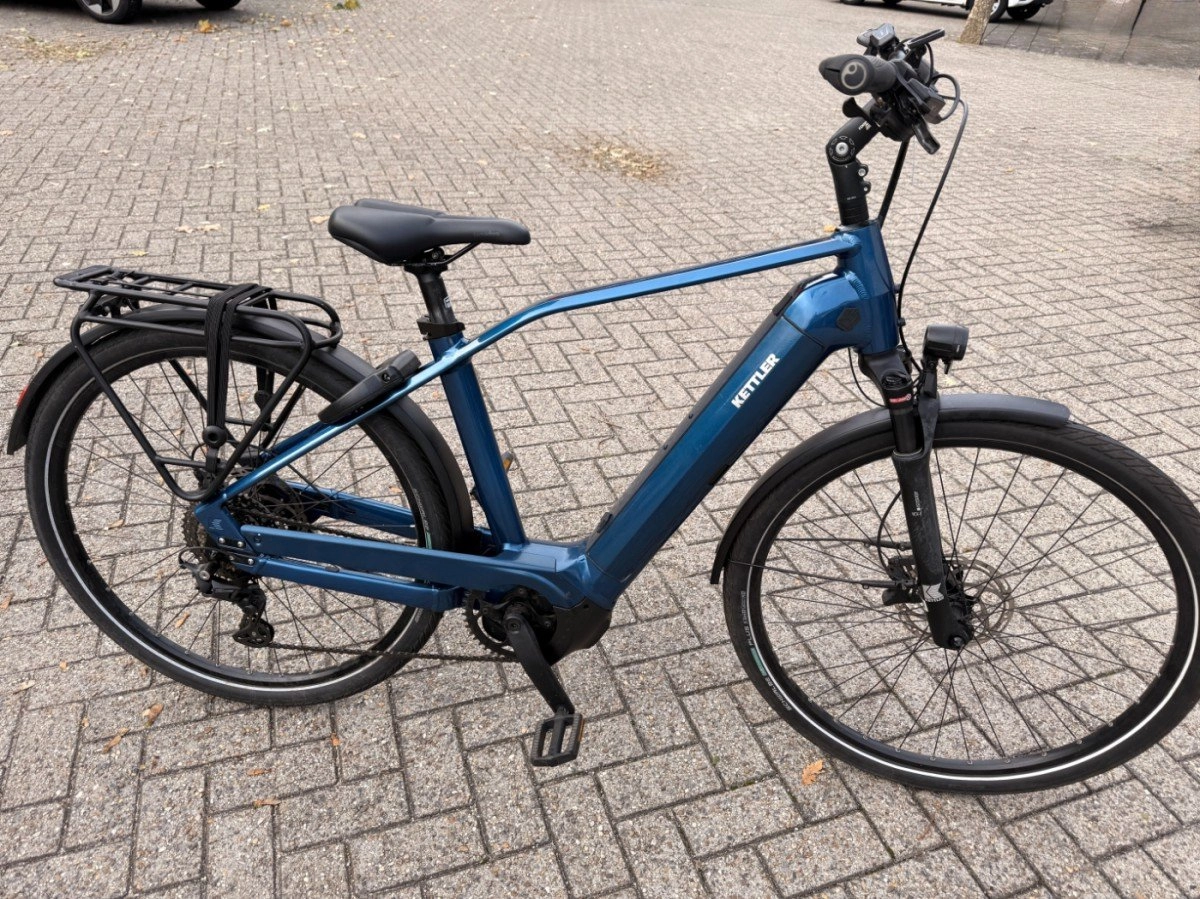 Kettler Quadriga CX10 LG 750Wh Heren Glanzend Blauw 53cm