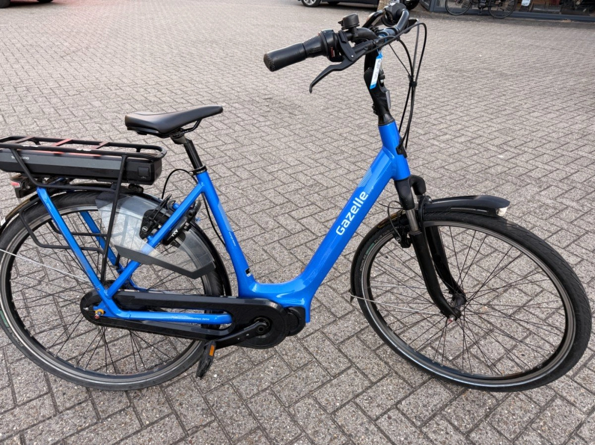 Gazelle Orange C8 HMS Lage instap Tropical Blue 53cm 2021 (F.106678)