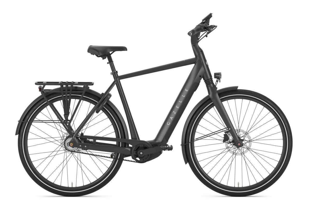 GAZELLE Chamonix C5 HEREN Black Mat 61cm 2027 (8717231377604)