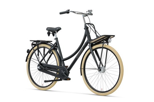 BATAVUS Packd-3 DAMES Zwart Mat 49cm 2025 (8713568420655)