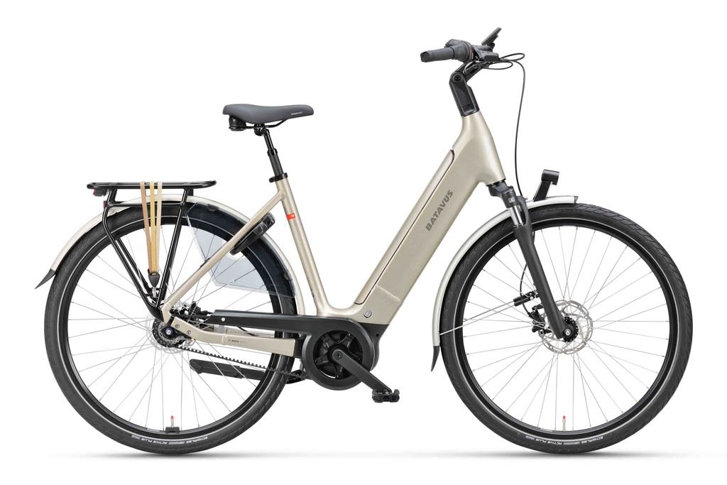 BATAVUS Finez E-Go Power Exclusiv Lageinstap Champagne Goud Glans 53cm 2024 (8713568497145)