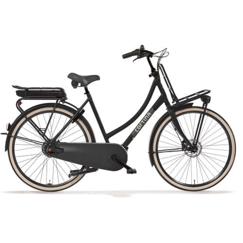 CORTINA E-U4 Transport Dames Jet Black Matt 57cm 2026 (8719461064255)