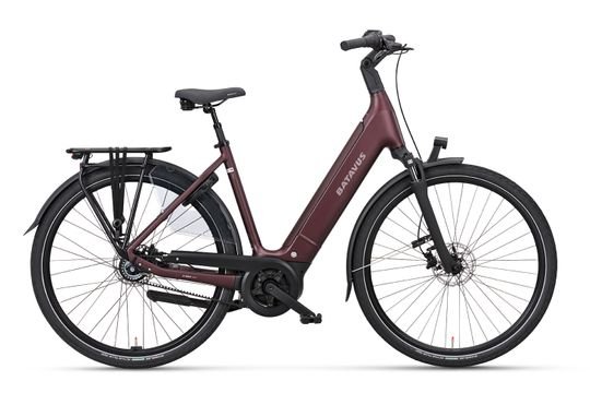 BATAVUS Finez PT Exclusive 2026 DAMES Burgundy Red Matt 53cm 2026 (8713568557801)