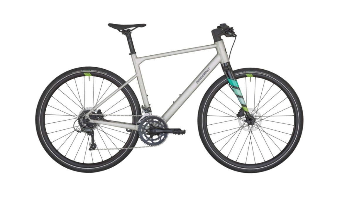 Bergamont BGM Bike Sweep 4 - 54 - PROMO Heren Silver 55cm L 2023 (F.7922)