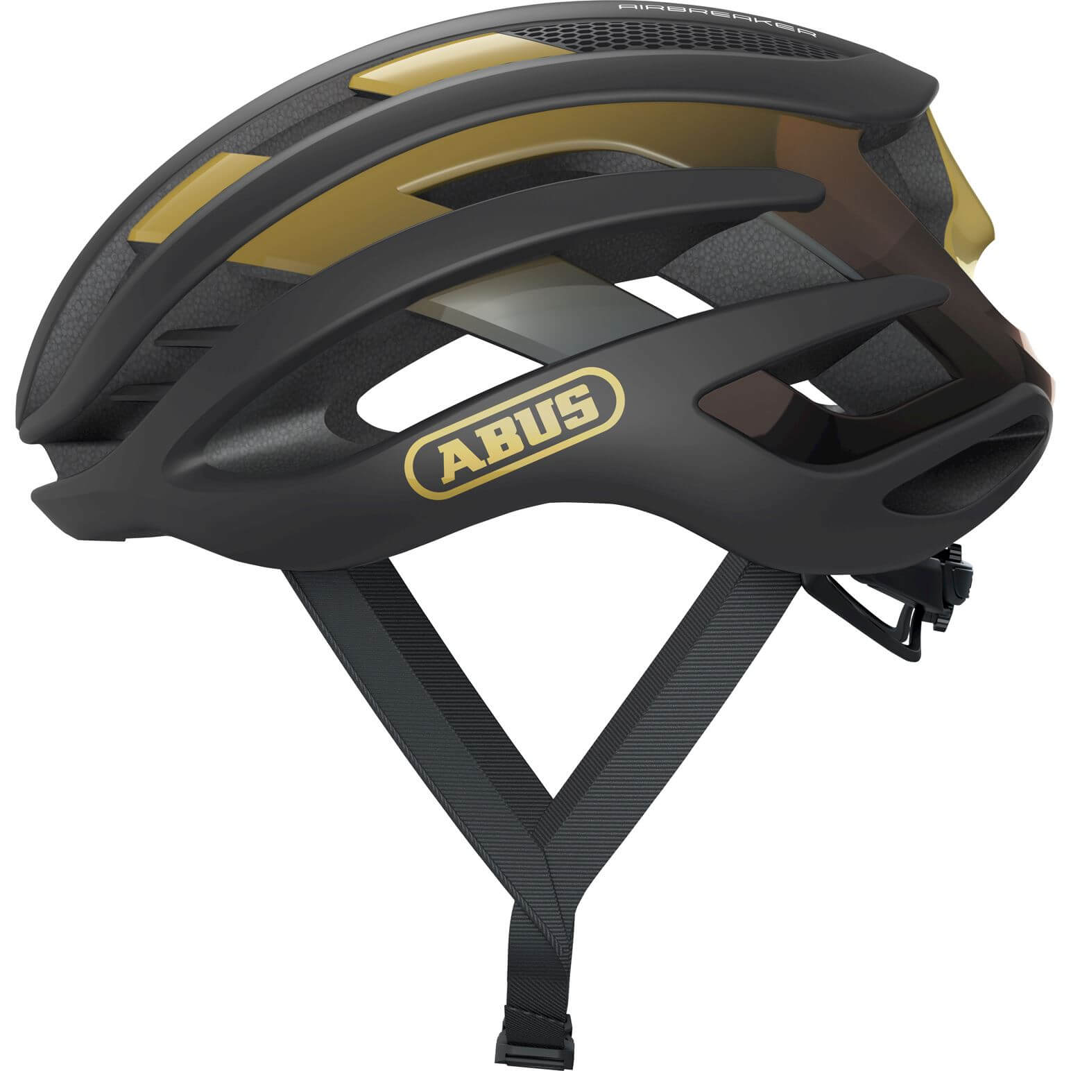 Abus helm AirBreaker black gold L 58-62 (4003318868313)