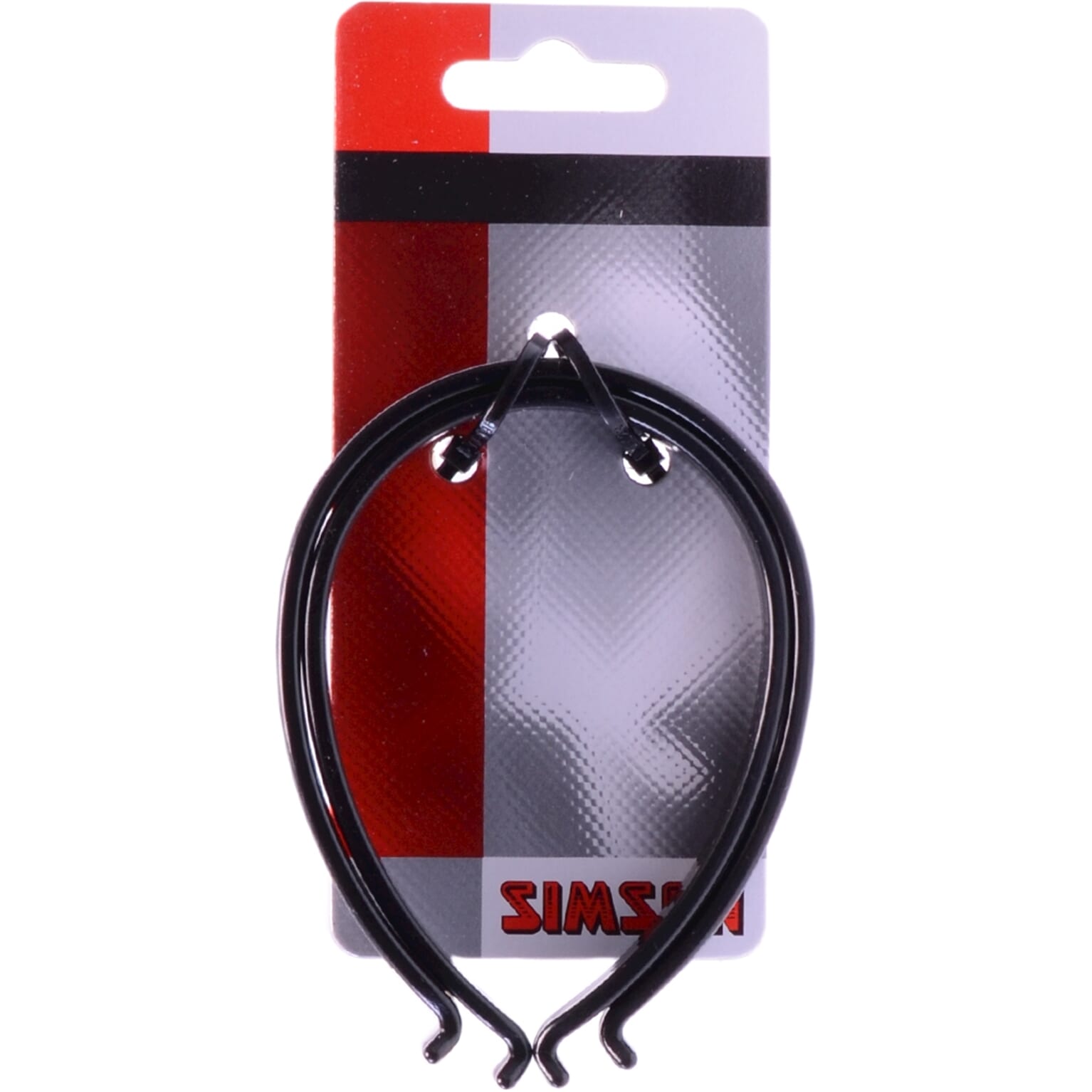 Simson broekklem pvc m/reflectie (8711646209307)