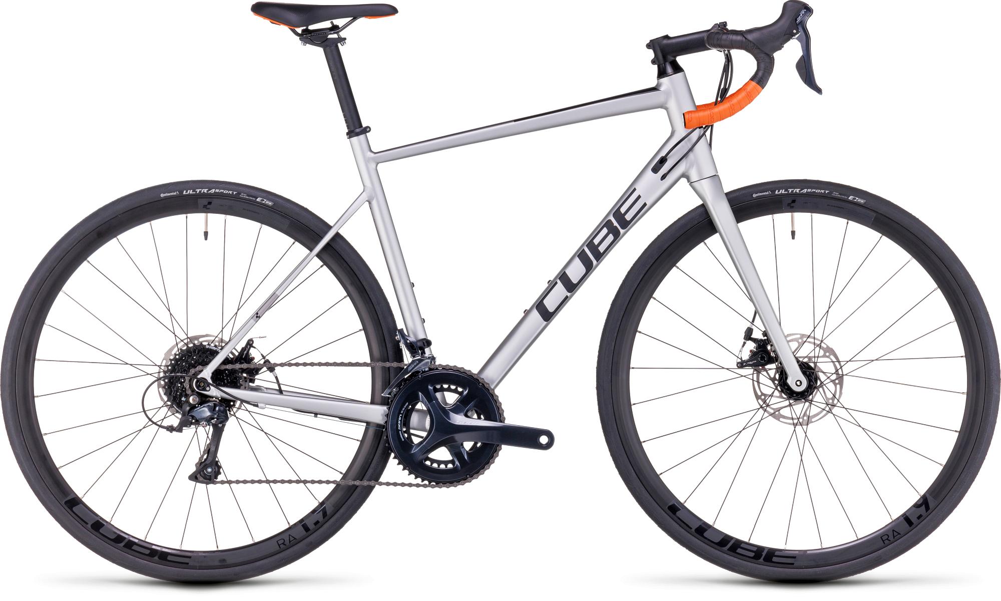 CUBE ATTAIN PRO SILVER/ORANGE 50 cm (4054571431264)