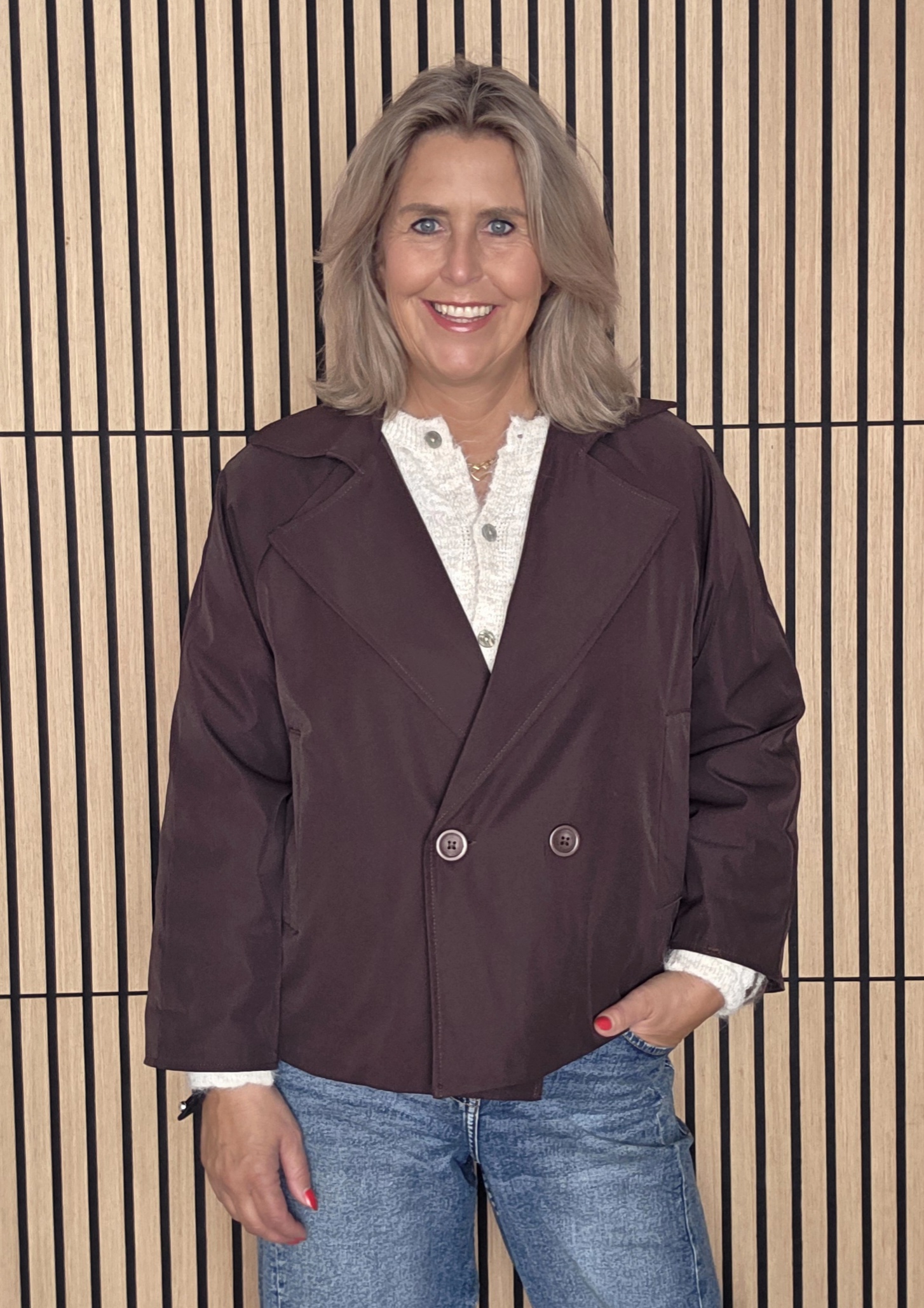 COAT JASJE BRUIN