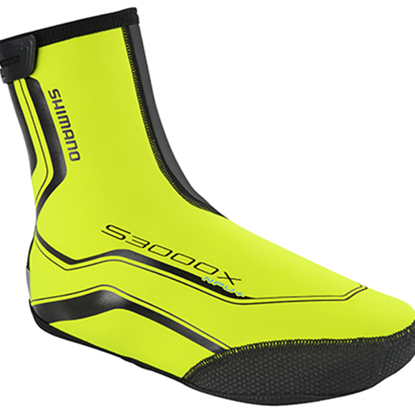 Shimano S3000X NPU+ Overschoen Neon Yellow S (maat 37-40) (4524667461708)