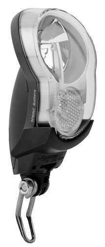Axa lichtkop op Batterij Sprint Zilver 4 Lux On/off (3379939241950)