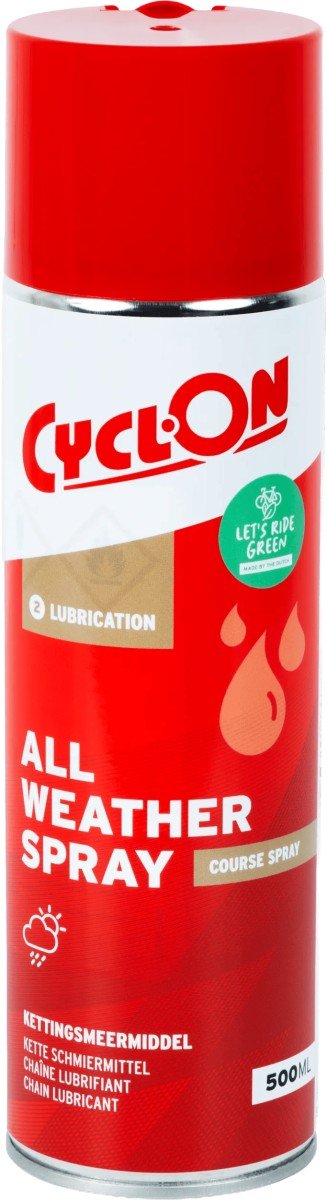 CyclOn Kettingvet "All Weather Lube"500 ml spuitbu (8713504011428)