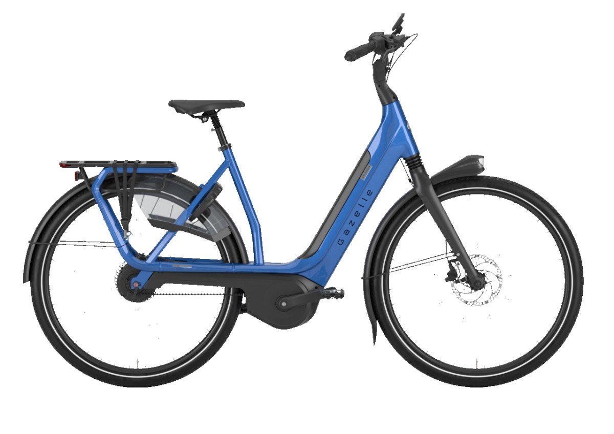 GAZELLE Avignon HMB Belt Test e-bike, Tropical Blue Glans (8717231363669)
