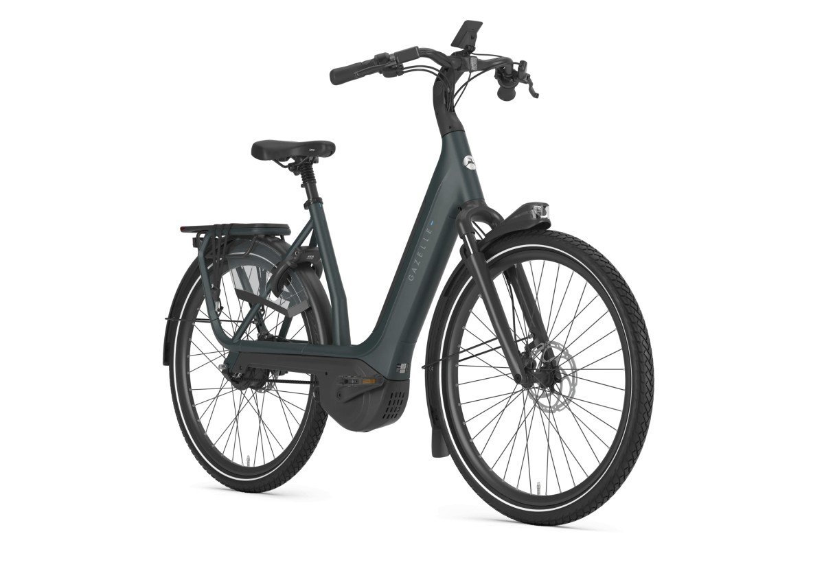 GAZELLE Avignon C380=600Wh Dames Teal Grey Mat 53cm 2026 (8717231370971)