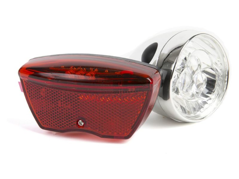 Ikzi lampset 1 led koplamp + 3 led reflector a (8717729482278)