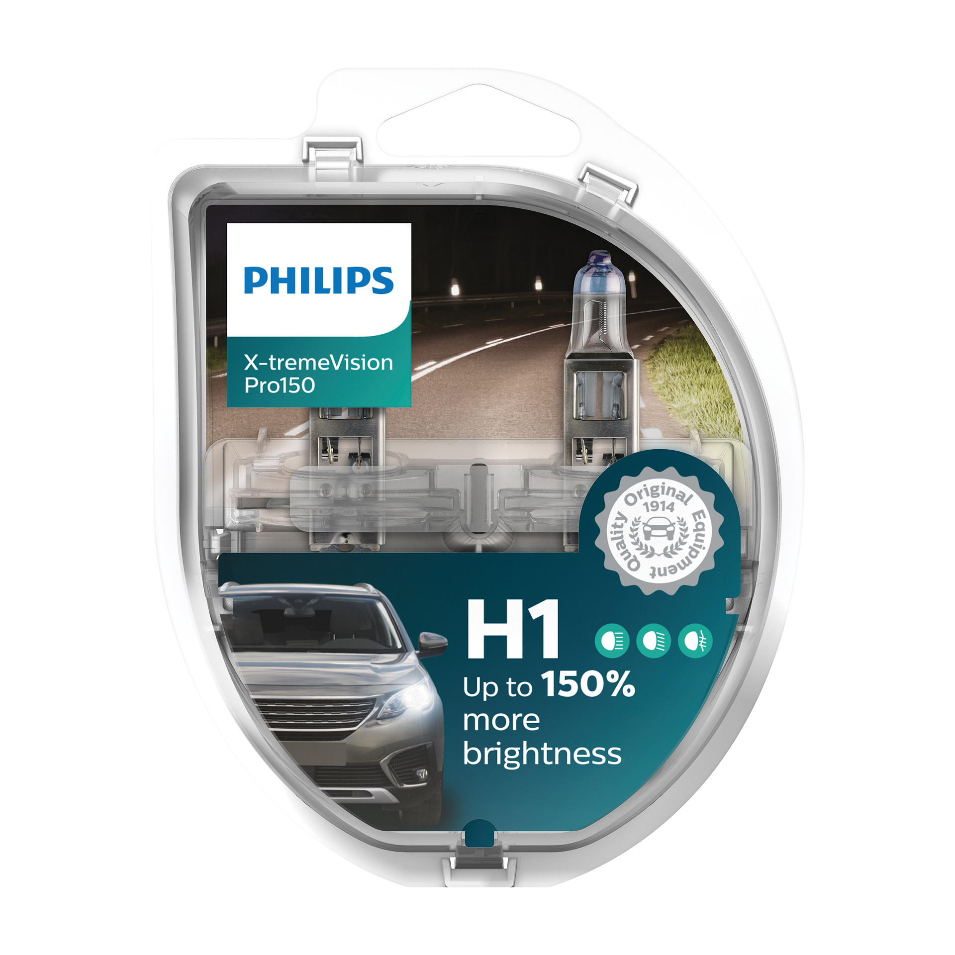 Philips 12258XVPS2 X-treme Vision Pro150 H1 2 stuk (8719018005656)