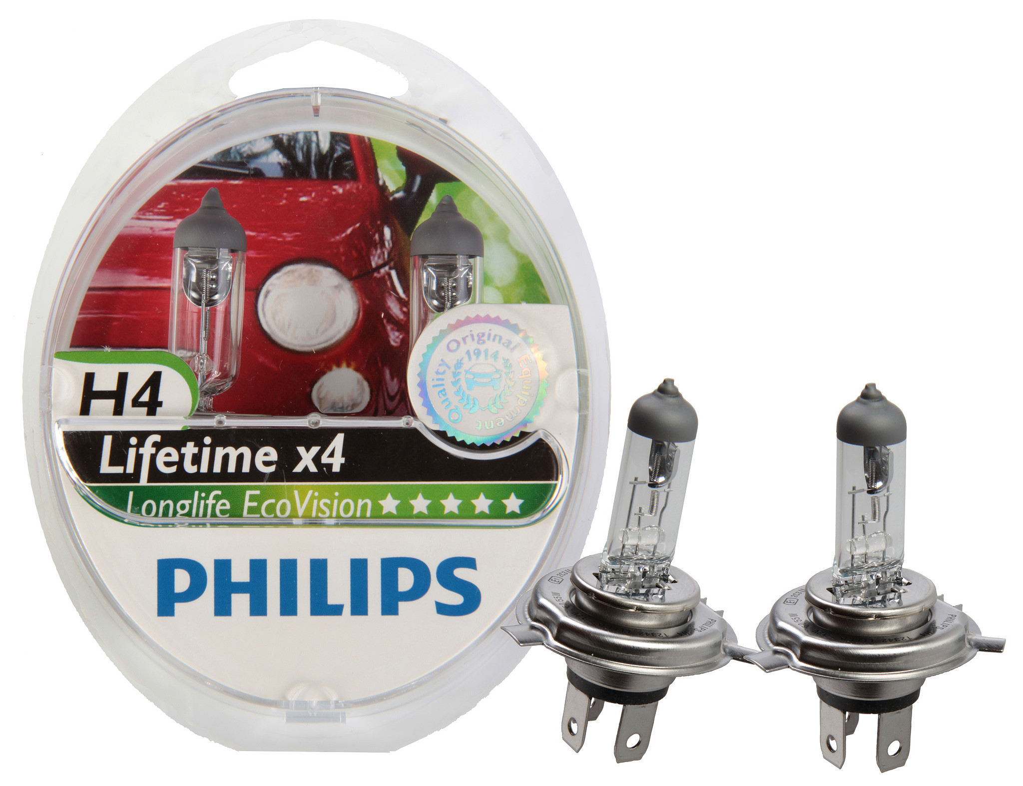Philips Lampenset Ecovision H4 (8727900362572)