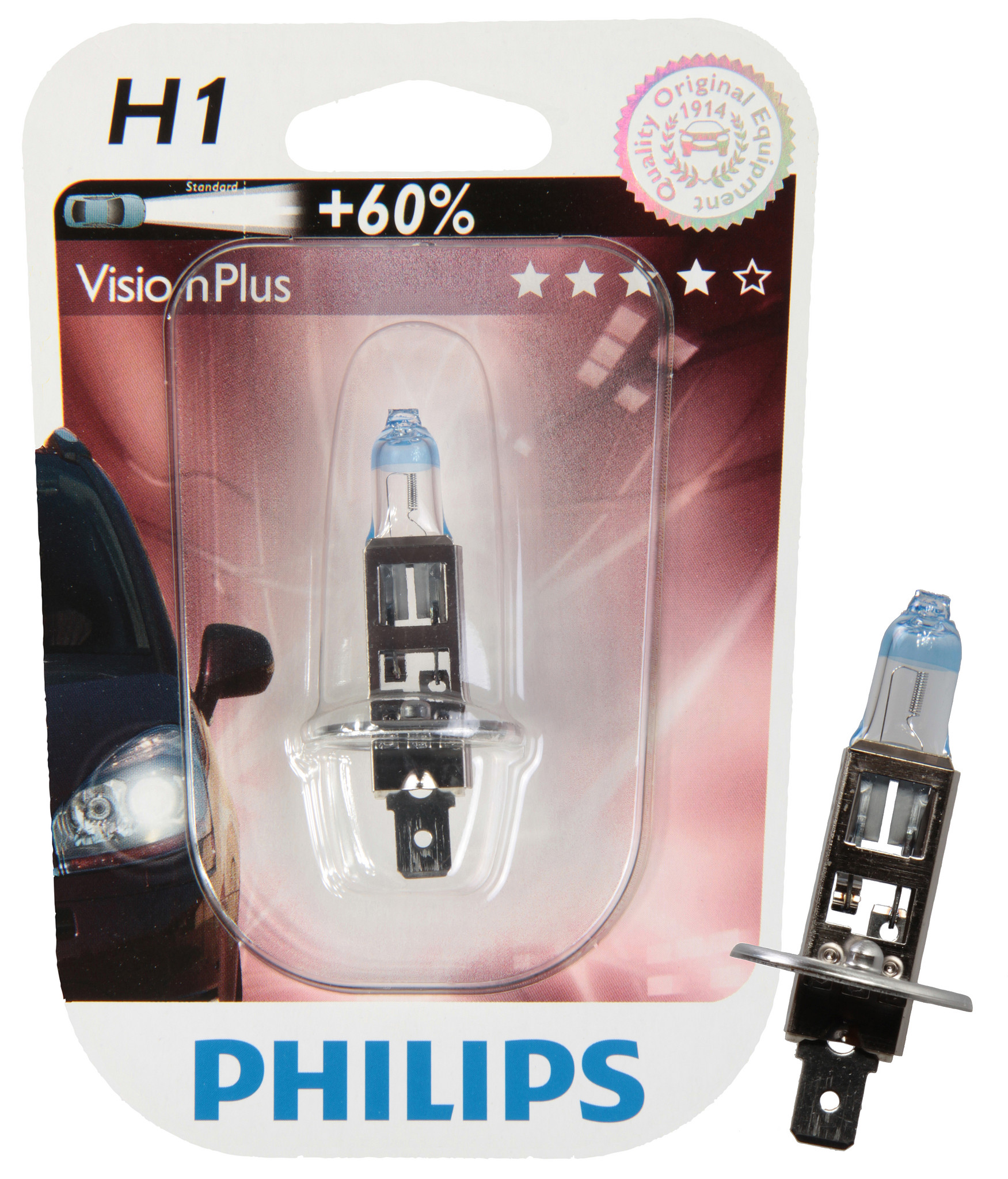 Philips Autolamp Visionplus H1 (8727900363203)