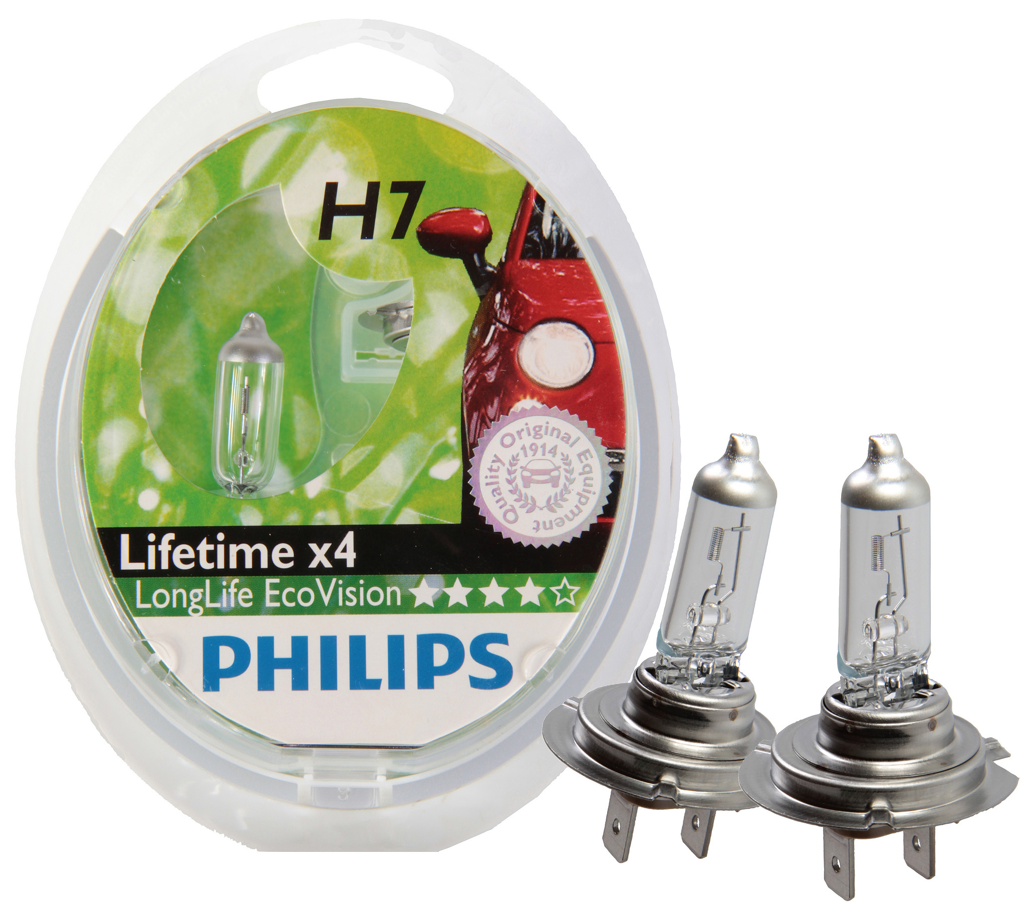 PHILIPS LAMPENSET ECOVISION H7 (8727900362596)