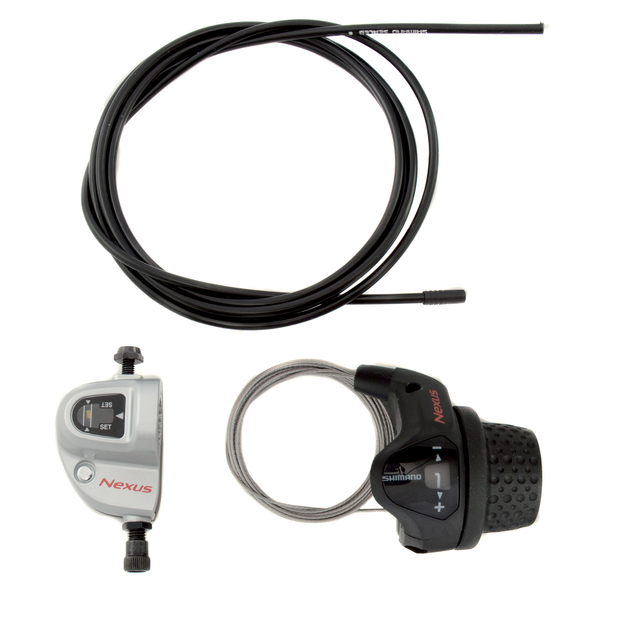 Shimano Draaiversteller 3 speed Nexus SL-3S41E met kabels (4524667434924)