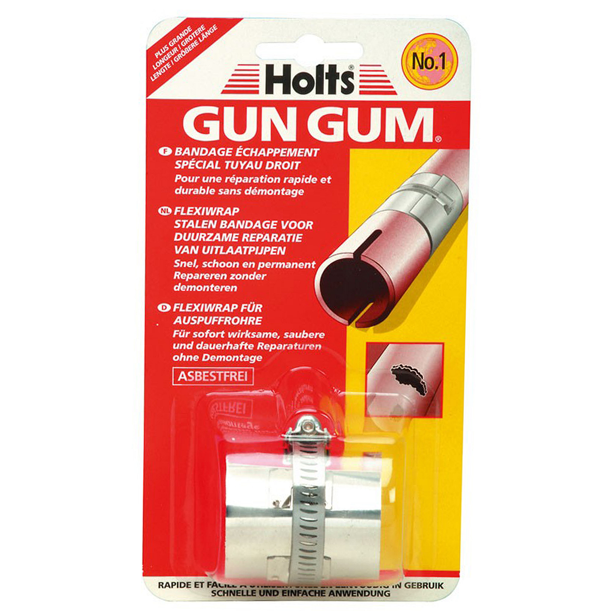 HOLTS UITLAAT REPARATIEMIDDEL GUN GUM FLEXIWRAP (5010218212732)