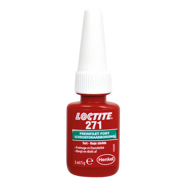 LOCTITE 271 BORGMLDDEL HOOG 5 ML ROOD (5010266341217)