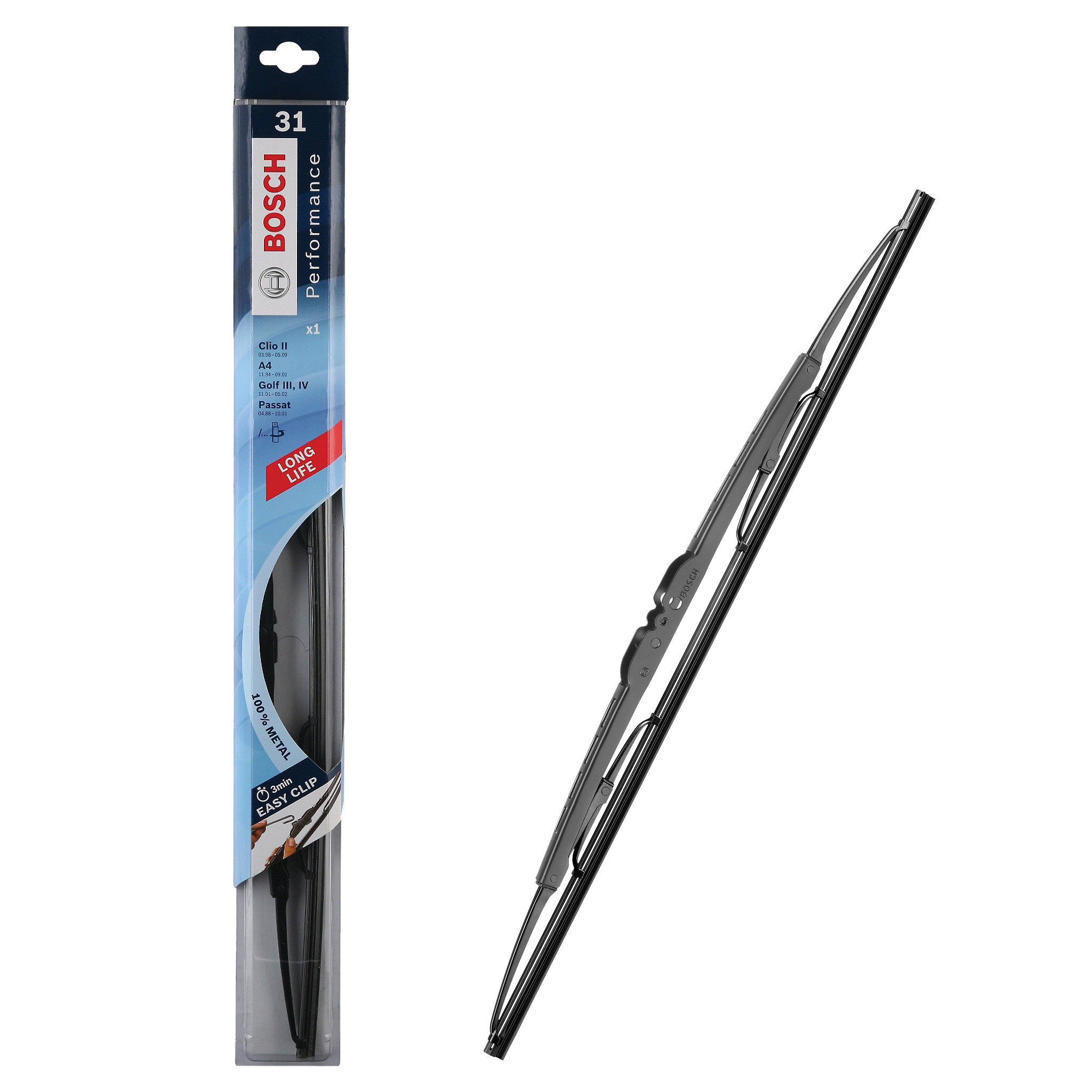 BOSCH RUITENWISSER PERFORMANCE 31 53CM (4047024079304)