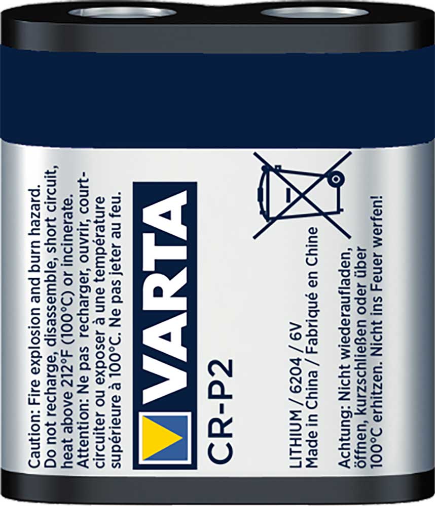 Varta BATT VA PHOTO LITHIUM CRP2 6V (4008496537242)