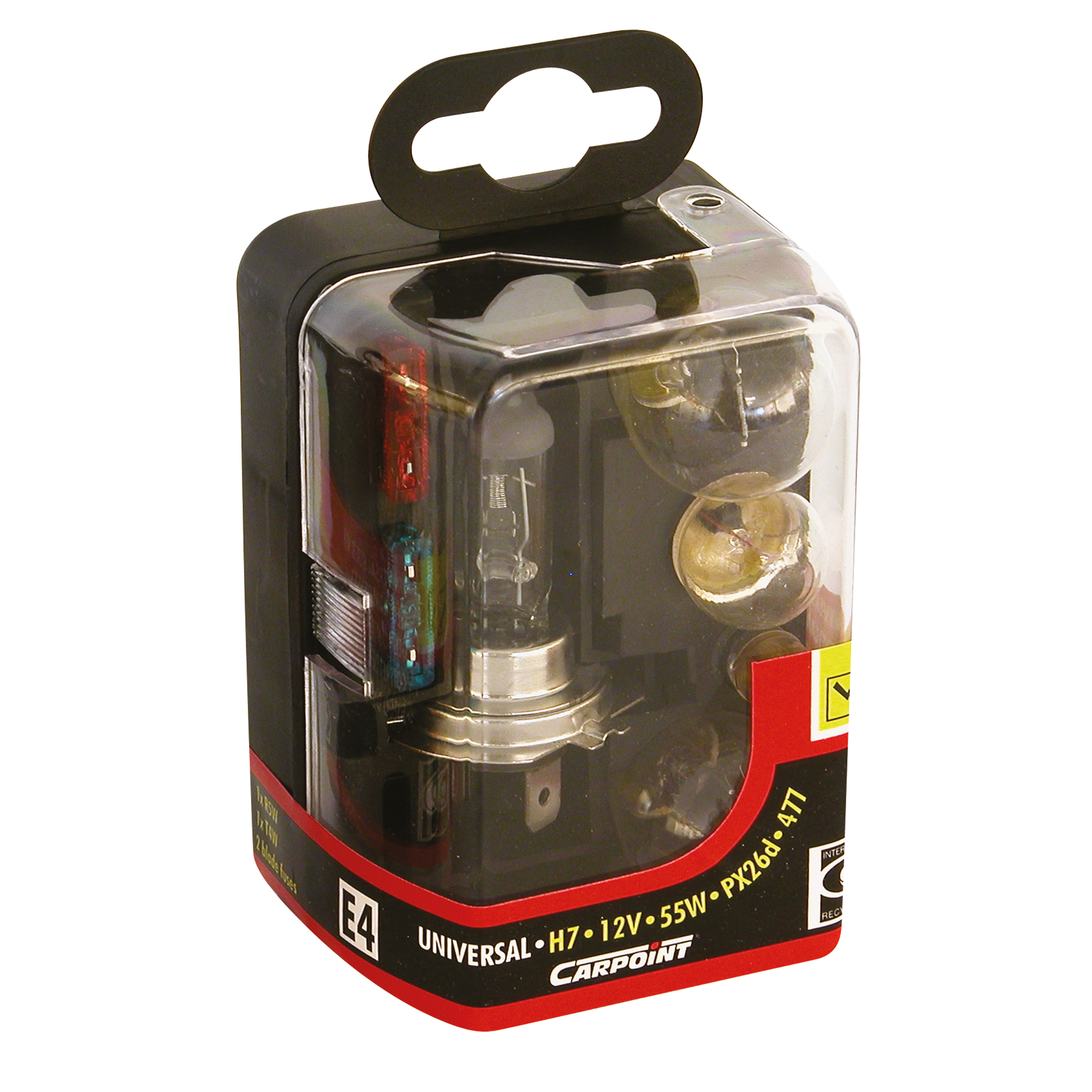 CARPOINT 7-DELIGE RESERVELAMPENSET H7 (8711293488902)