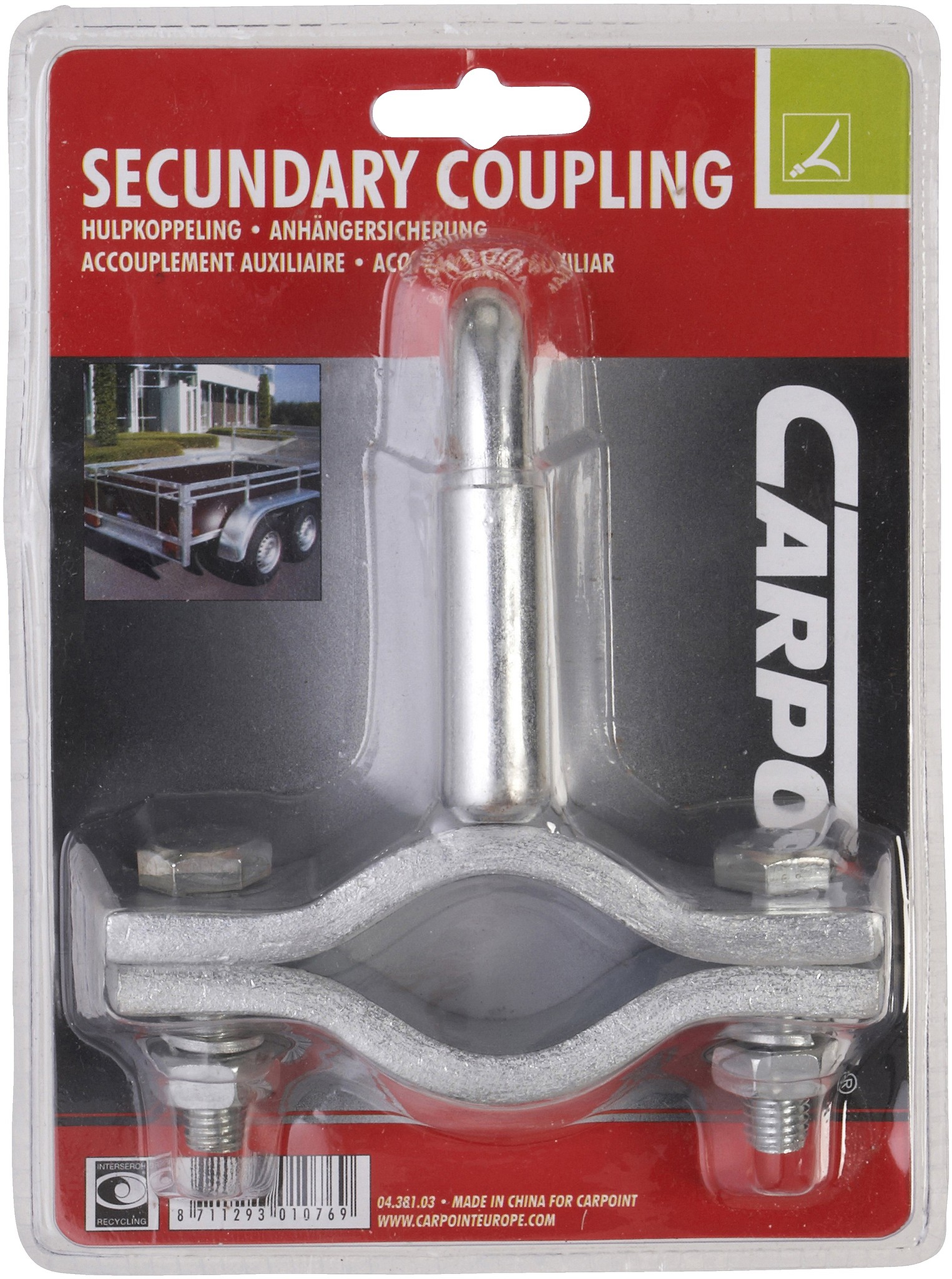 Carpoint Trekhaak Hulpkoppeling (8711293010769)