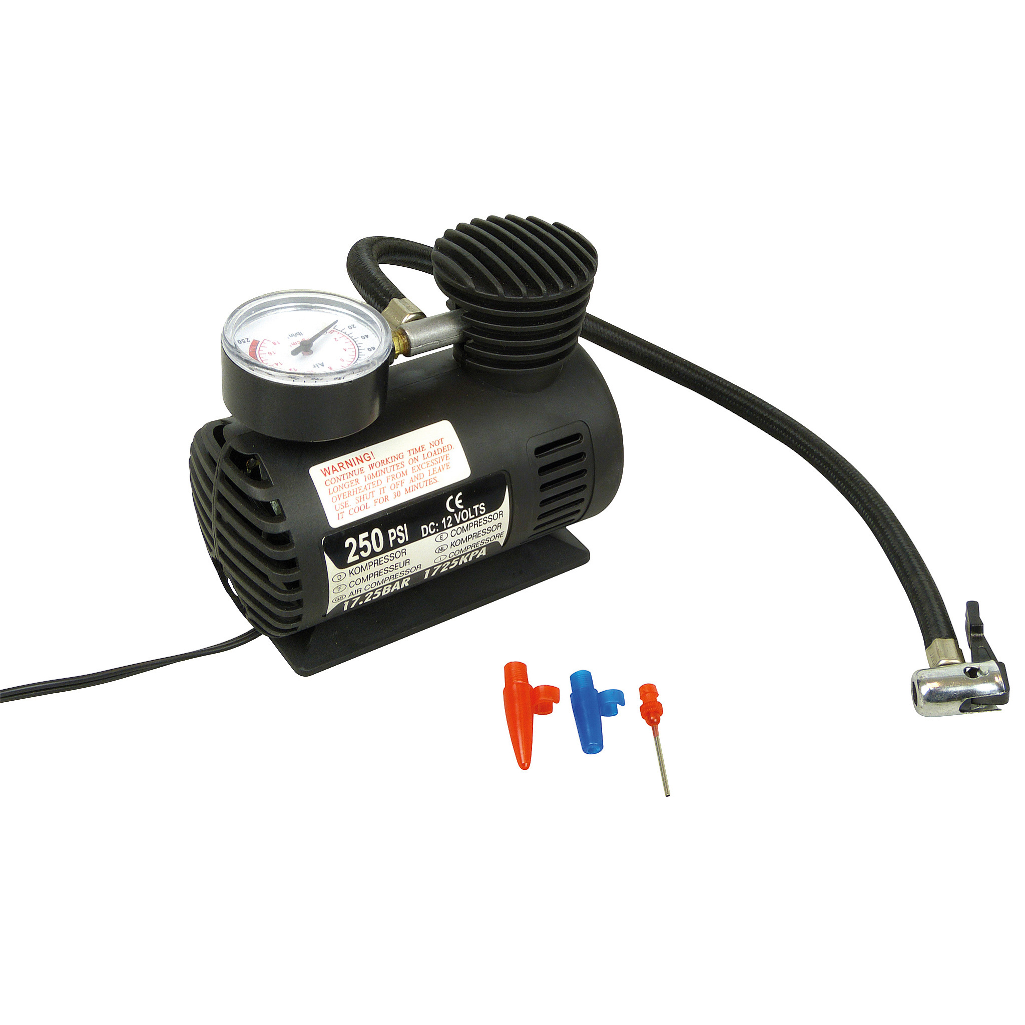 CARPOINT COMPRESSOR 12V 16BAR (8711293034260)