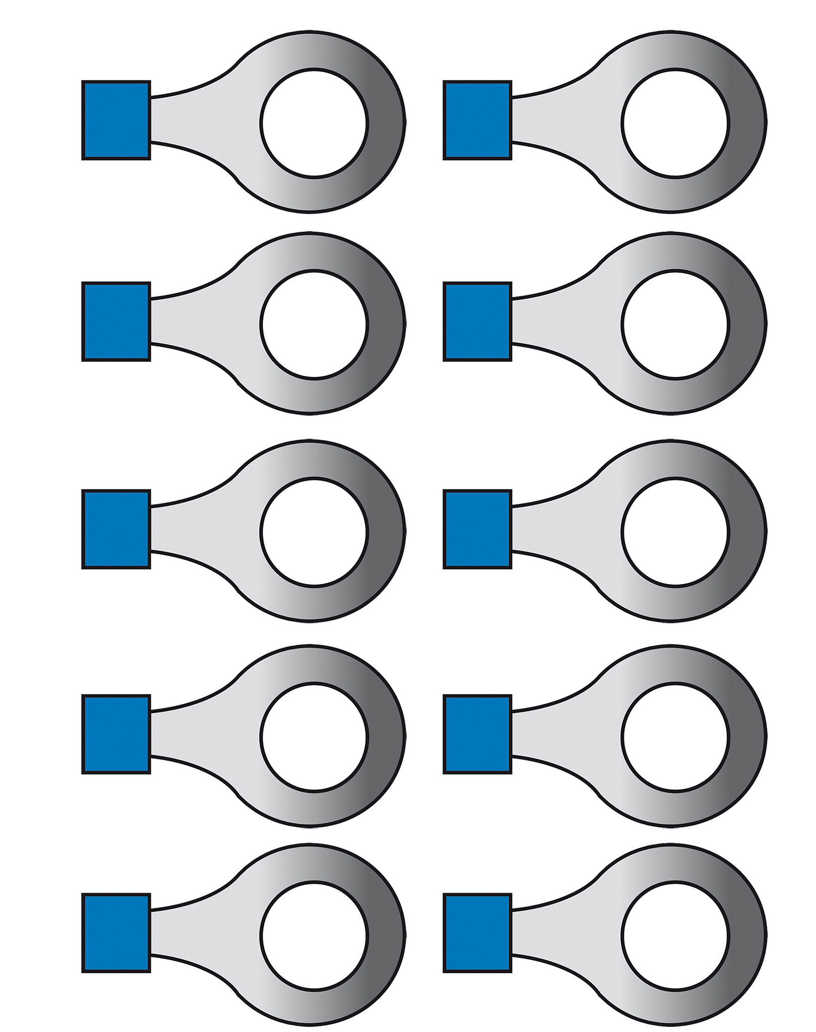 Carpoint Kabelverbinder blauw 654 (8711293044832)