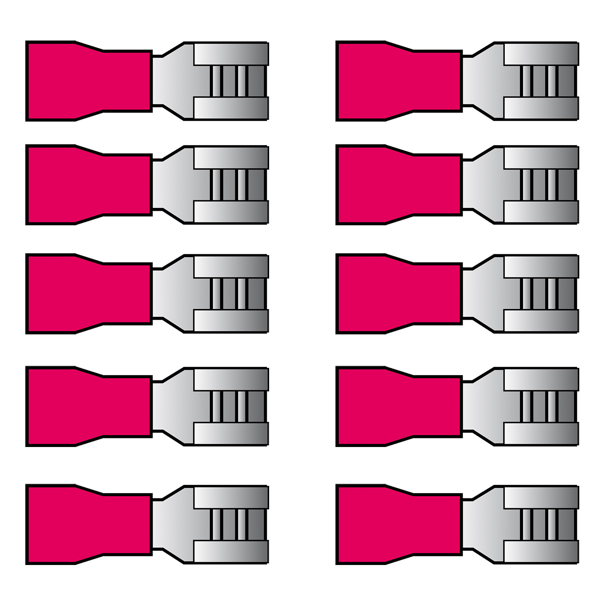 Carpoint Kabelverbinder Rood 741 (8711293044825)