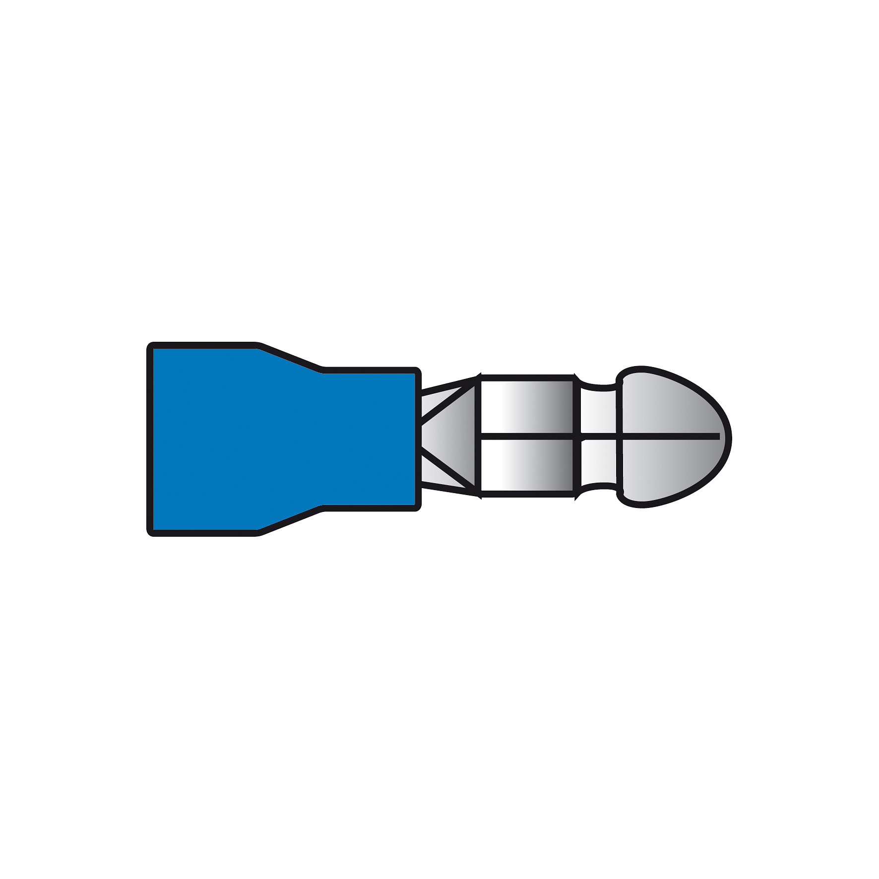 Carpoint Kabelverbinder blauw 550 (8711293044894)