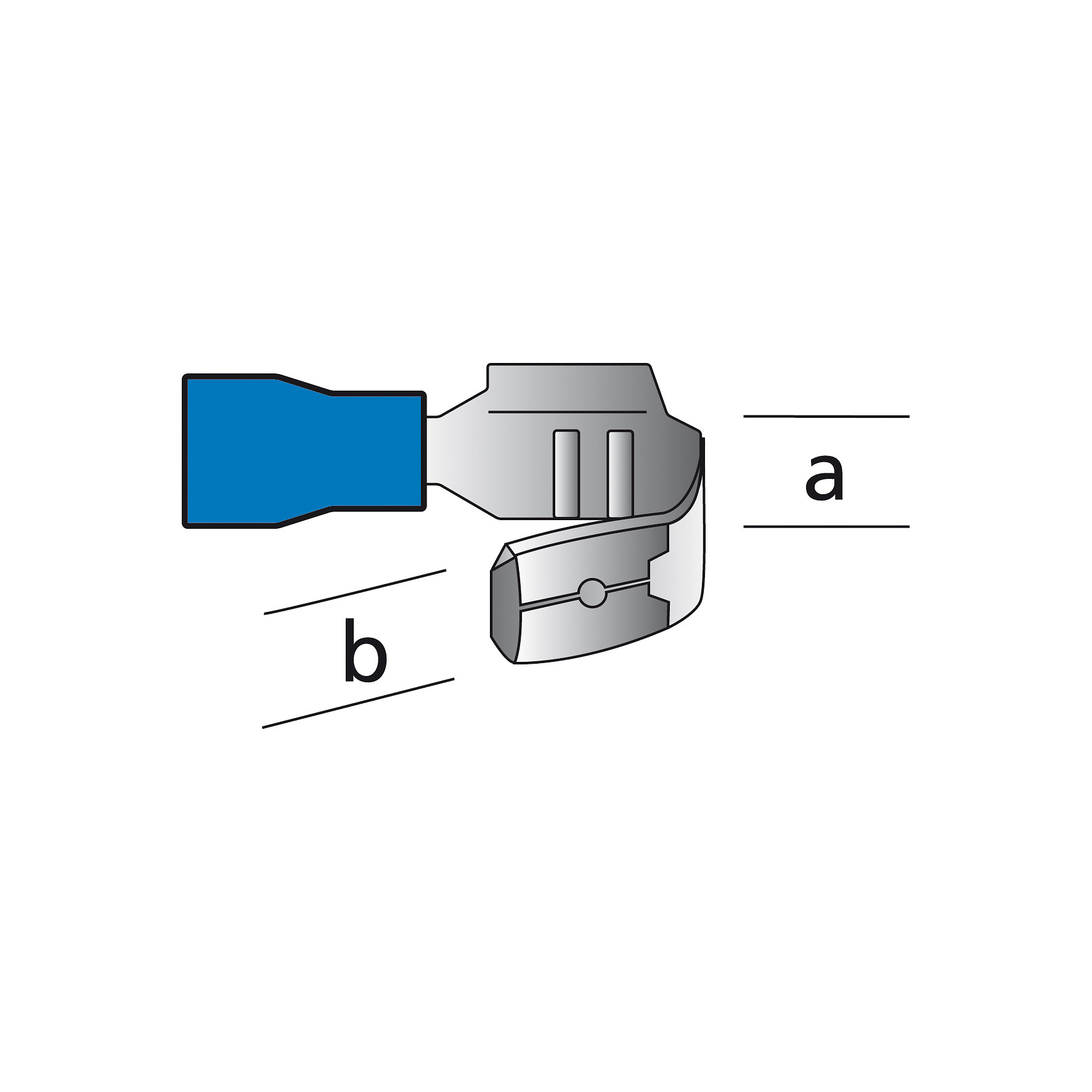 Carpoint Kabelverbinder blauw 562 (8711293044948)