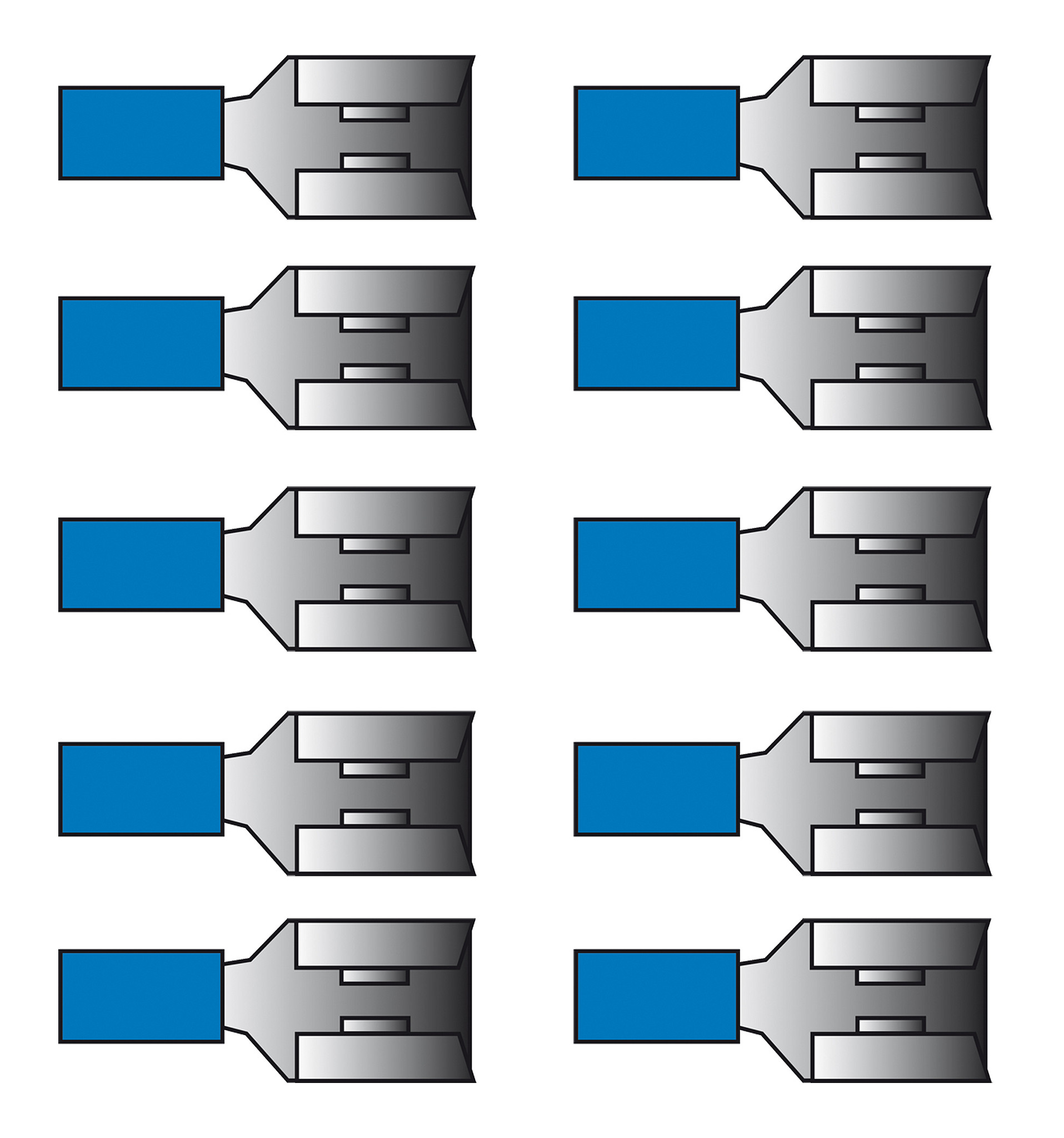 Carpoint Kabelverbinder blauw 544 (8711293044917)