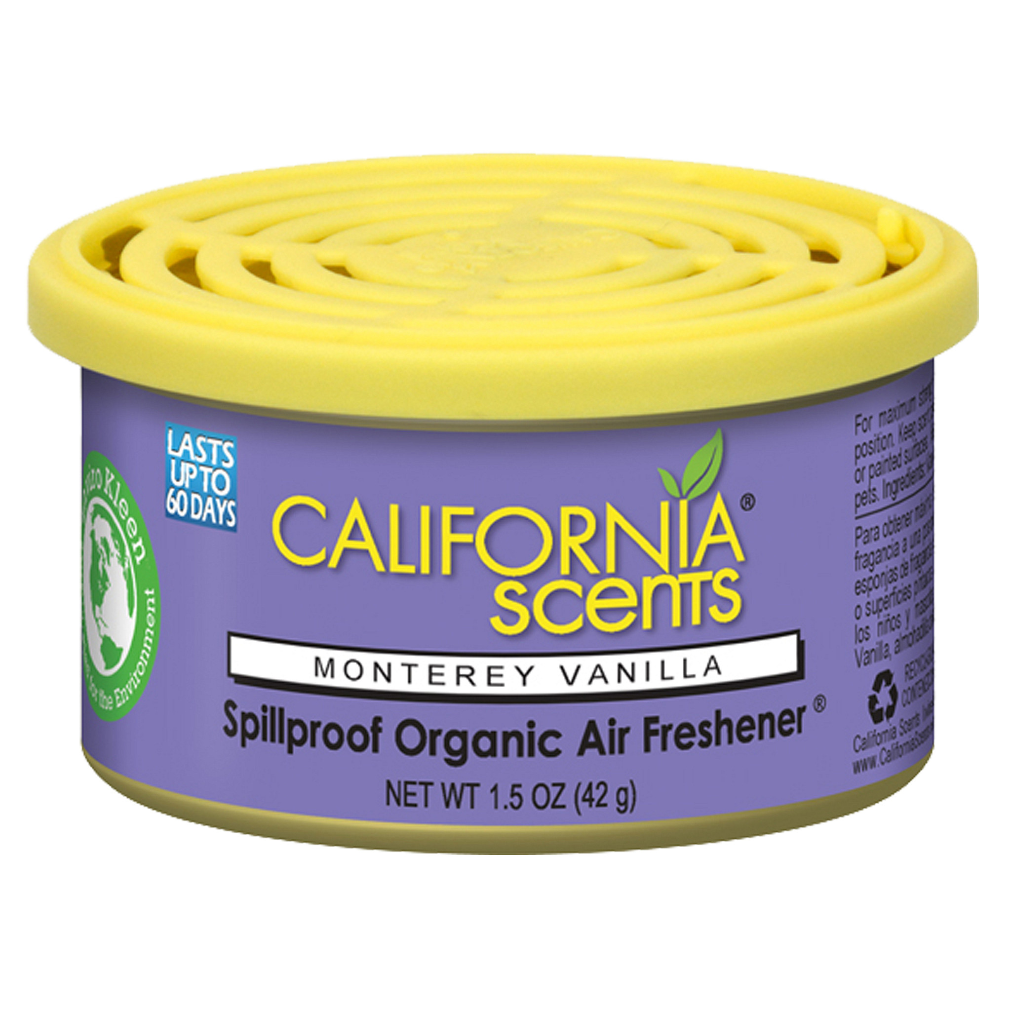 California Scents Luchtverfrisser Monterey Vanilla (5414139001701)