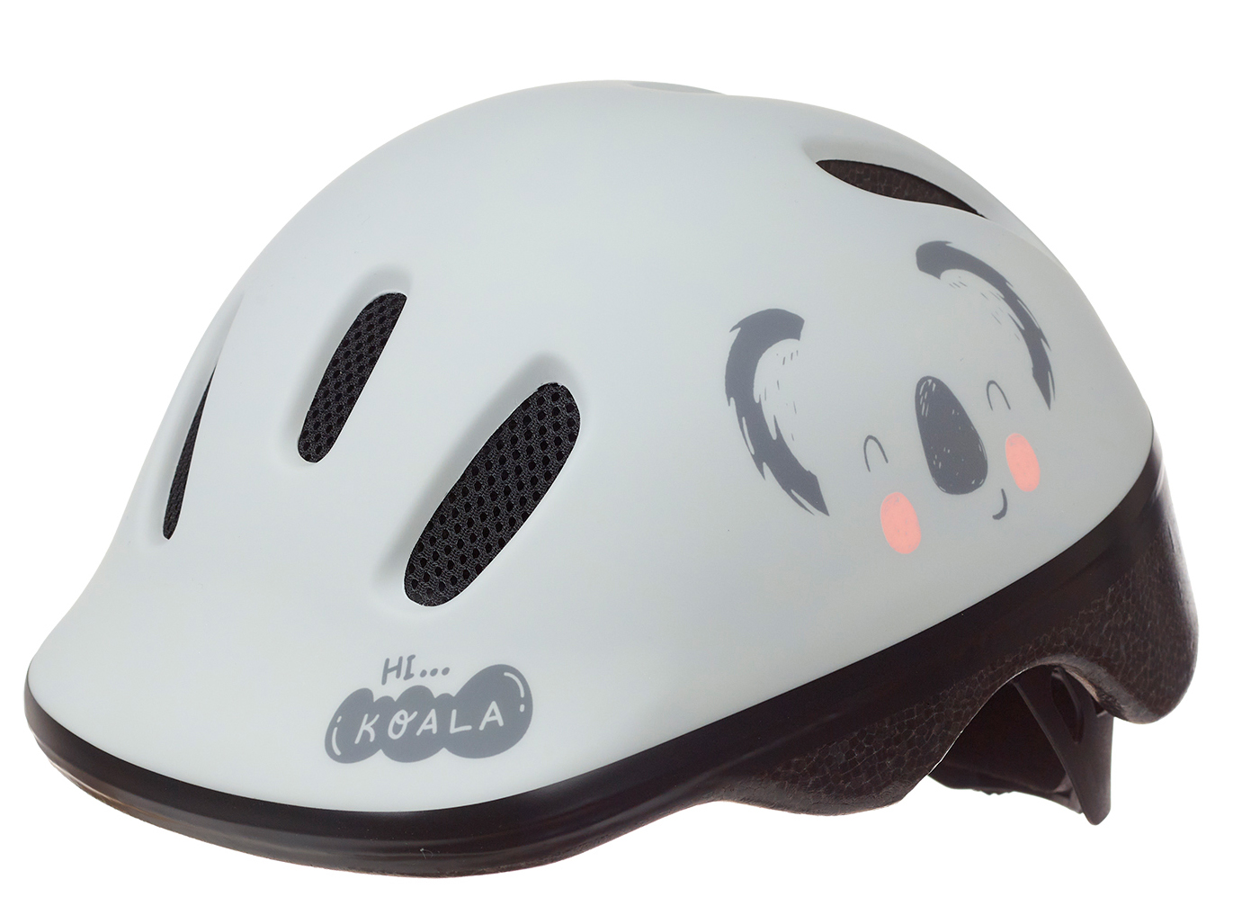 FIETSHELM POLISPORT KOALA XXS 44-48 CM - GRIJS (5604415139468)