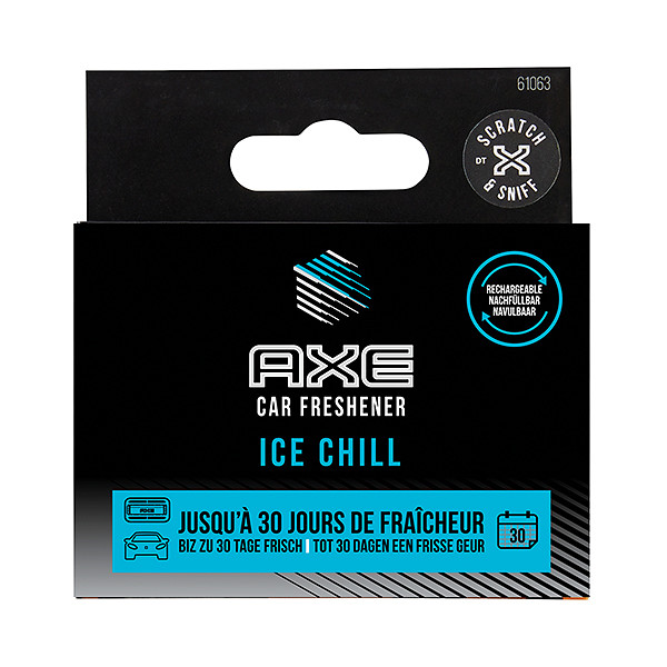 Axe Navulling Luchtverfrisser Alu Houder Ice Chill (5010555710618)